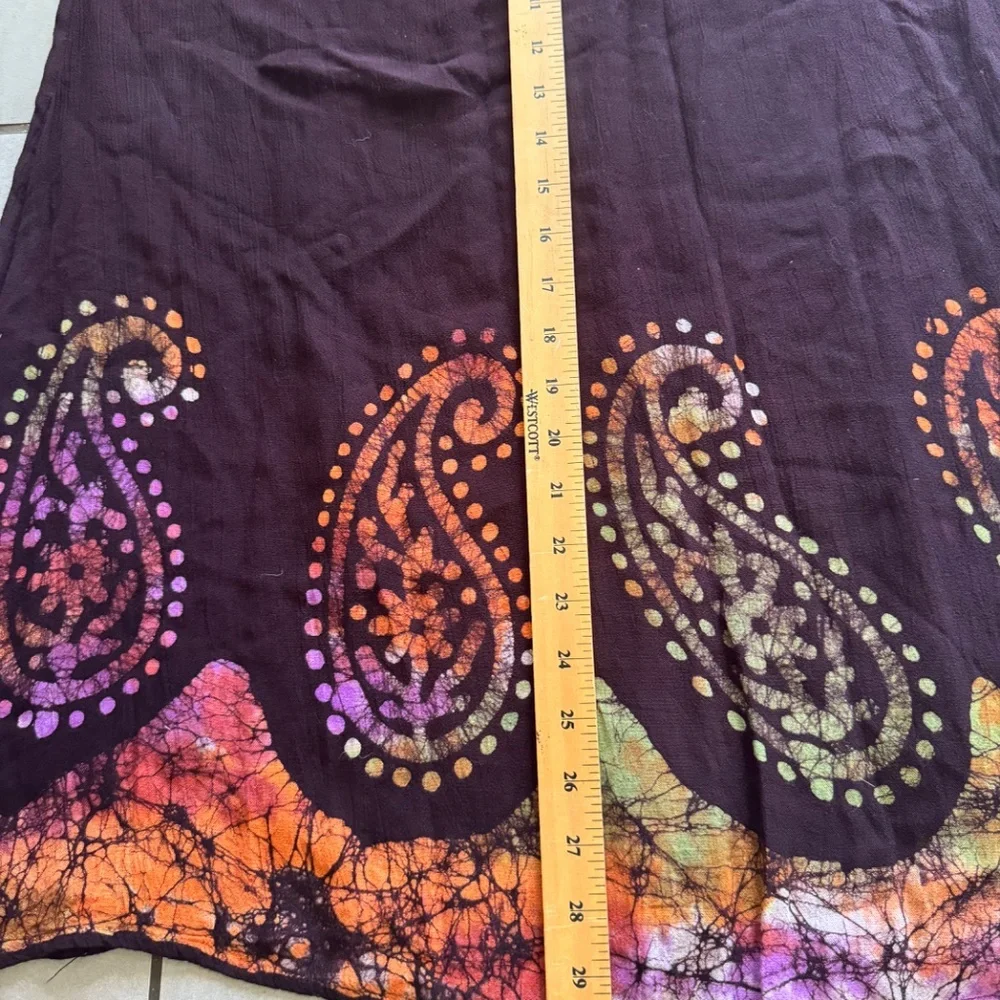 🔥 4 for $20 DEAL 🔥 Shoreline Boho Paisley Tunic Dress L/XL - Picture 10 of 10